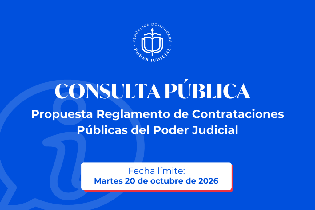 Consulta Pública Reglamento Contratataciones
